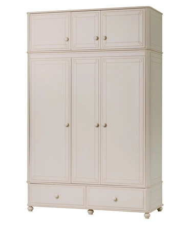 Шкаф 3 створчатый 2 ящика Бетти №2 с антресолью