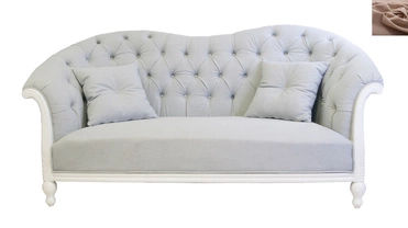 Французский диван Velina коричневый